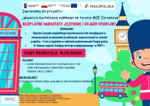 Bezpłatne warsztaty językowe i wyjazd studyjny