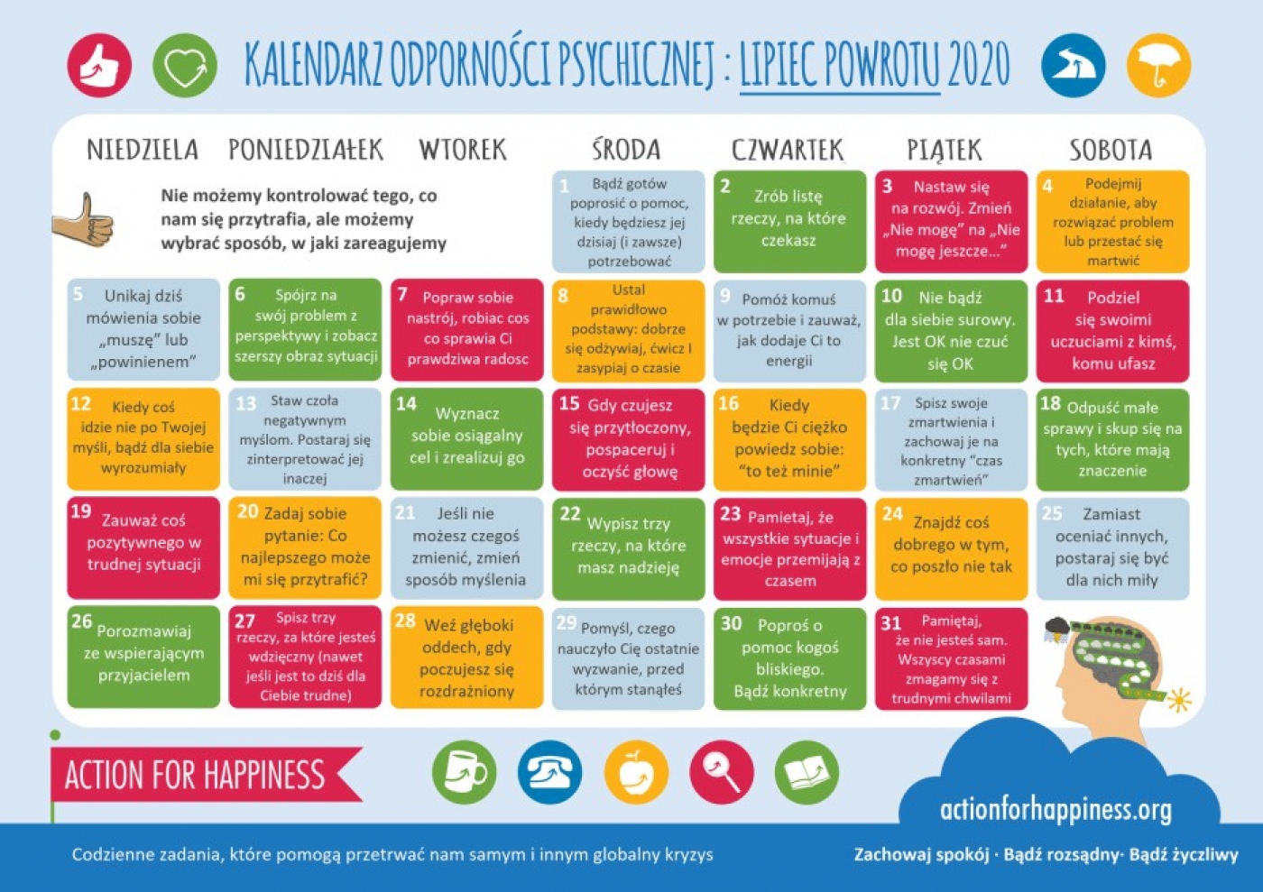 Kalendarz Odporności Psychicznej