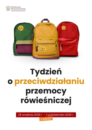 Tydzień o przeciwdziałaniu przemocy rówieśniczej