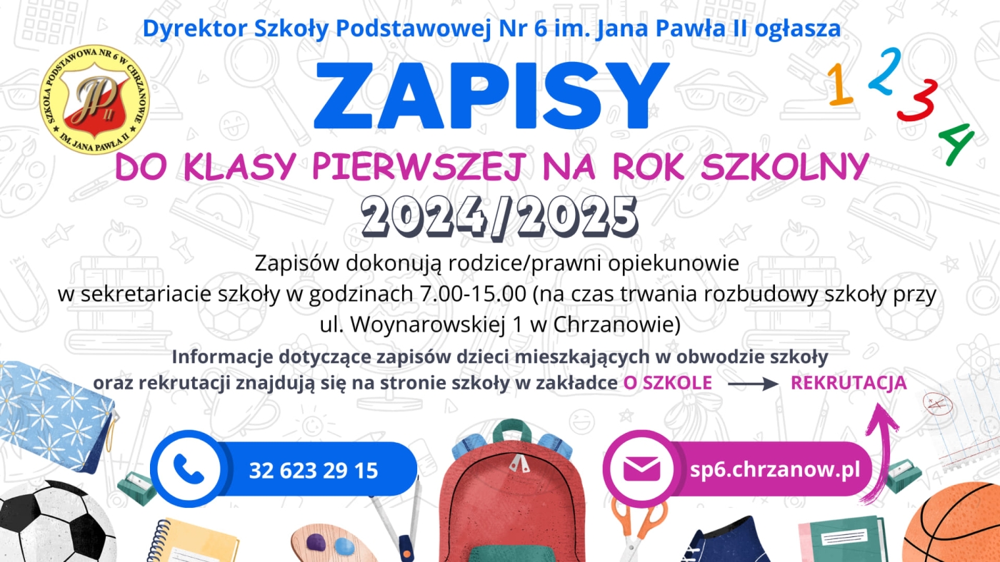 ZAPRASZAMY DO NASZEJ SZKOŁY:)