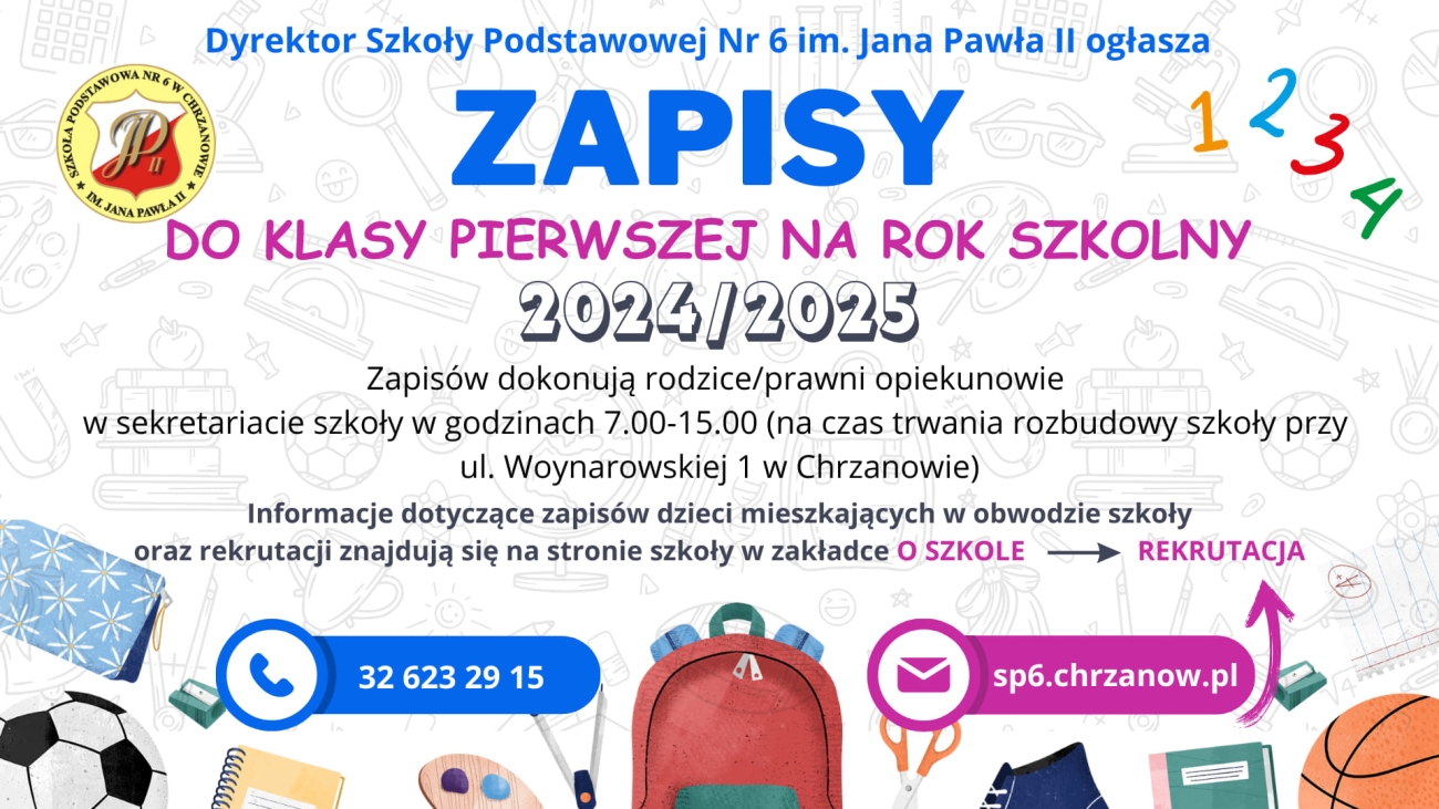 ZAPRASZAMY DO NASZEJ SZKOŁY:)