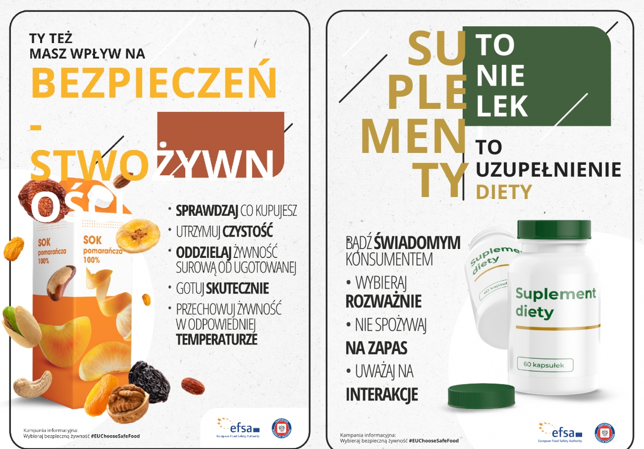 Kampania "WYBIERAJ BEZPIECZNĄ ŻYWNOŚĆ"