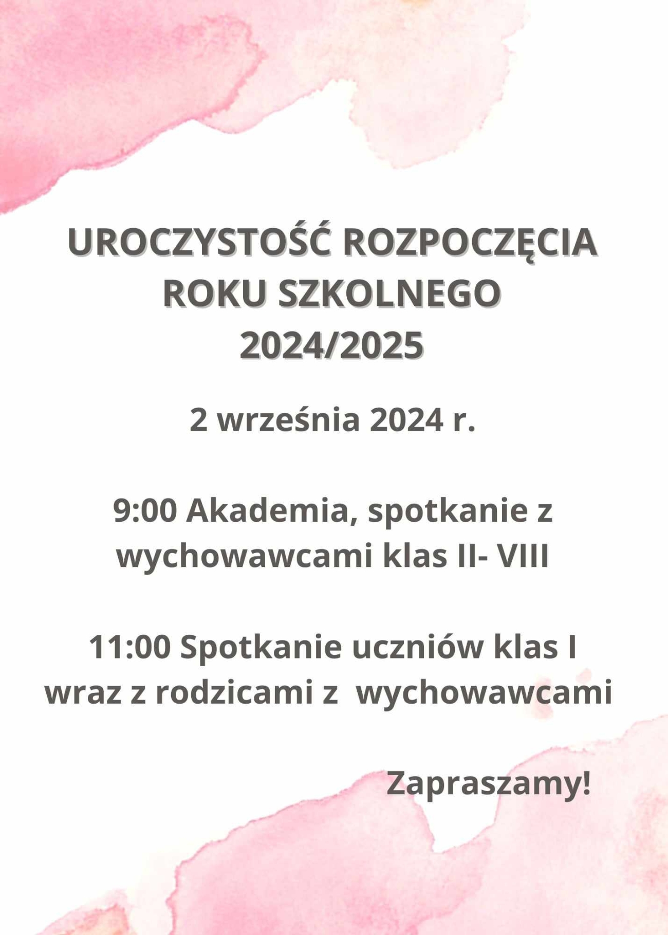 ZAPRASZAMY:))